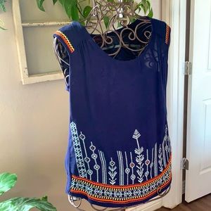 Anthropologie Common Thread Knit Top